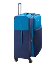 DELSEY BROCHANT 3 Grand chariot extensible bleu de mer - Valises Rigides - 4