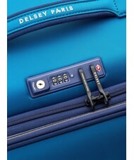 DELSEY BROCHANT 3 Grand chariot extensible bleu de mer - Valises Rigides - 6