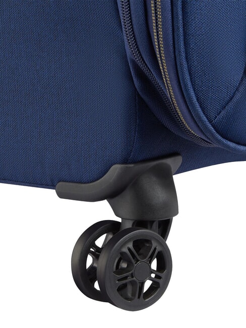 BROCHANT 3 Grand chariot extensible bleu de mer - Valises Rigides
