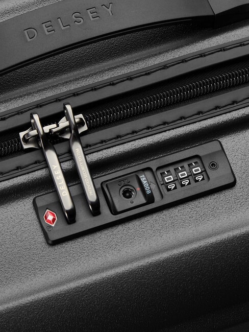 TURENNE 2.0 Chariot &agrave; bagages &agrave; main Noir - Valises cabine