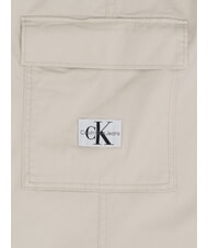 CALVIN KLEIN CK JEANS pantalon cargo en coton stretch - Pantalons pour femmes