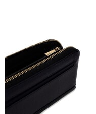 GUESS YESBA Grand portefeuille avec breloque NOIR - Portefeuilles Femme - 2