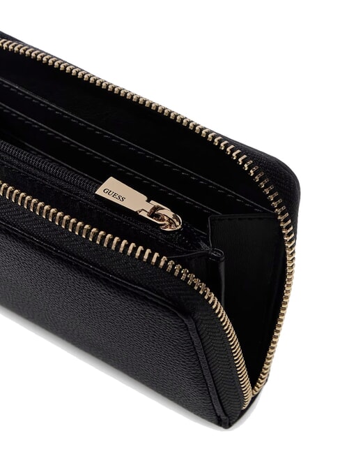 YESBA Portefeuille moyen avec breloque NOIR - Portefeuilles Femme