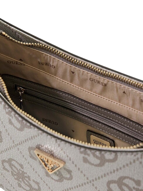 NOELLE 2 Sac bandoulière imprimé logo 4G logo taupe foncé - Sacs pour Femme