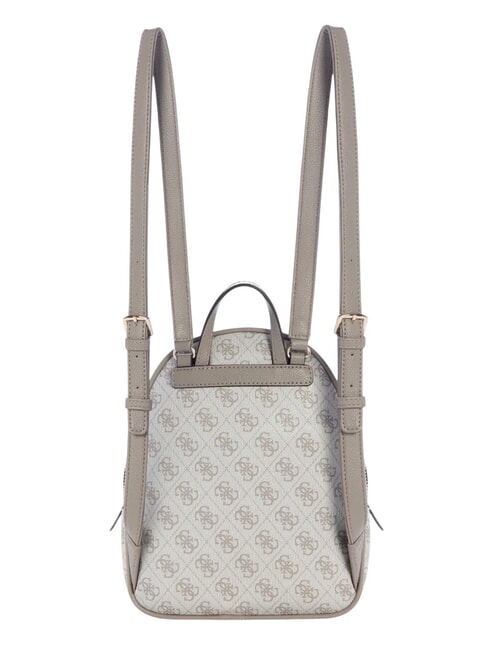 MANHATTAN 2 Petit sac à dos avec logo pivoine 4G logo taupe foncé - Sacs pour Femme