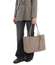 GUESS BRENTON Sac à bandoulière taupe foncé - Sacs pour Femme - 6