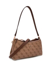 GUESS NOELLE 2 Sac bandoulière, sac porté travers logo latte / marron - Sacs pour Femme - 2