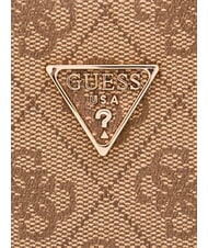 GUESS NOELLE 2 Sac bandoulière, sac porté travers logo latte / marron - Sacs pour Femme - 3