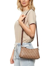 GUESS NOELLE 2 Sac bandoulière, sac porté travers logo latte / marron - Sacs pour Femme - 5