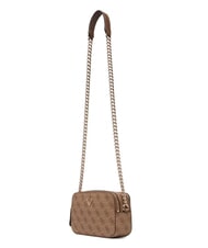 GUESS NOELLE 2 Sac &agrave; bandouli&egrave;re pour appareil photo logo latte / marron - Sacs pour Femme - 3