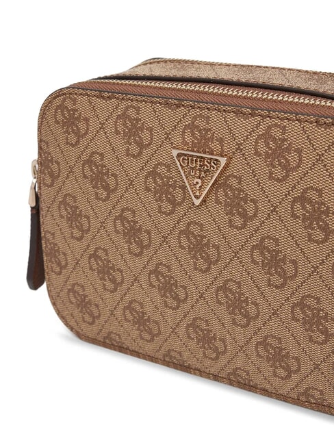 NOELLE 2 Sac &agrave; bandouli&egrave;re pour appareil photo logo latte / marron - Sacs pour Femme