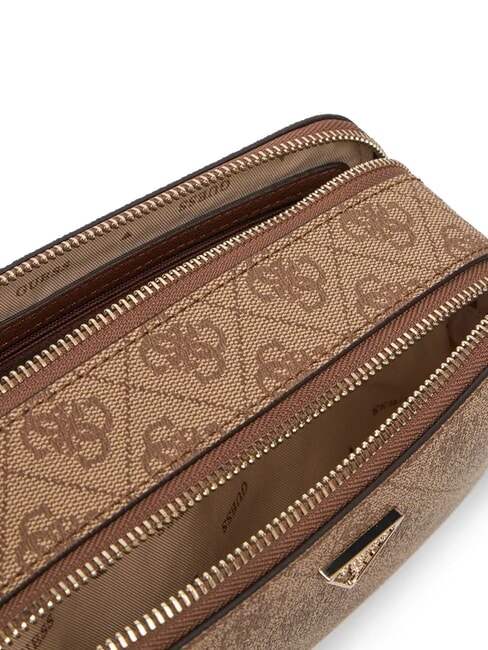 NOELLE 2 Sac &agrave; bandouli&egrave;re pour appareil photo logo latte / marron - Sacs pour Femme