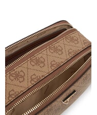 GUESS NOELLE 2 Sac &agrave; bandouli&egrave;re pour appareil photo logo latte / marron - Sacs pour Femme - 6