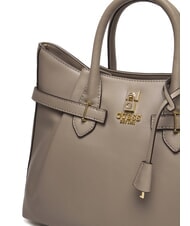 GUESS YESBA Sac à main avec bandoulière taupe foncé - Sacs pour Femme - 4