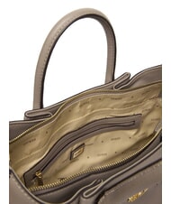 GUESS YESBA Sac à main avec bandoulière taupe foncé - Sacs pour Femme - 6