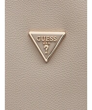 GUESS MERIDIAN 2 Sac à bandoulière taupe foncé - Sacs pour Femme - 4