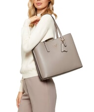 GUESS MERIDIAN 2 Sac à bandoulière taupe foncé - Sacs pour Femme - 5