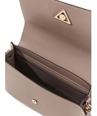 GUESS MERIDIAN 2  Sac à bandoulière taupe foncé - Sacs pour Femme - 3