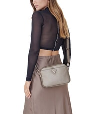 GUESS MERIDIAN 2  Sac à bandoulière taupe foncé - Sacs pour Femme - 4