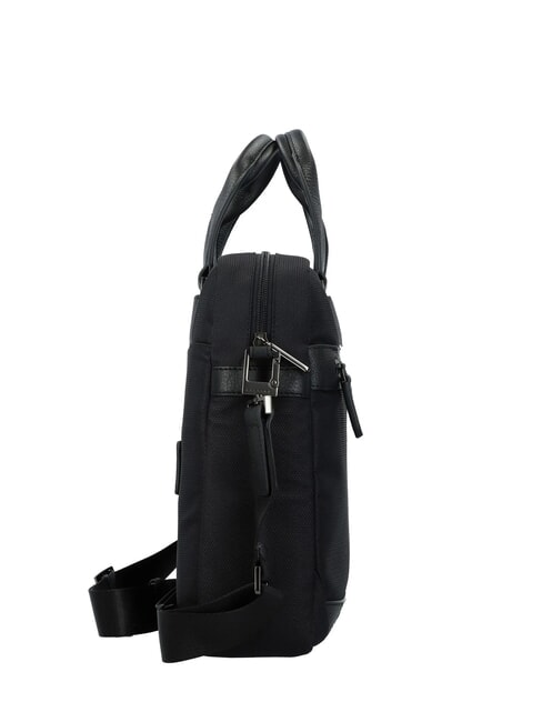 TRAKAI Mallette en cuir et tissu pour ordinateur portable 14" Noir - Porte Documents Travail