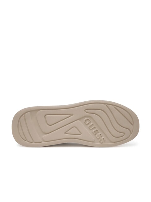 ELBA  Baskets en cuir BEIGE - Chaussures Homme