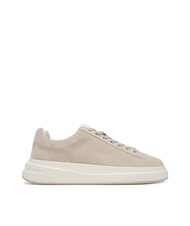 GUESS ELBA  Baskets en cuir BEIGE - Chaussures Homme - 2