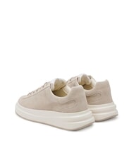 GUESS ELBA  Baskets en cuir BEIGE - Chaussures Homme - 5