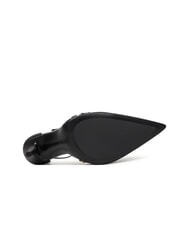 GUESS NANAE Escarpins &agrave; talons hauts avec bride et clous NOIR - Chaussures Femme - 6