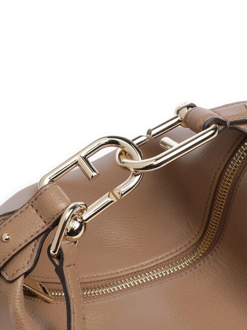 TONIE Petit sac en cuir avec bandoulière caramel au beurre - Sacs pour Femme