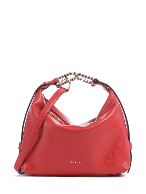 TONIE Petit sac en cuir avec bandoulière m1 rouge - Sacs pour Femme
