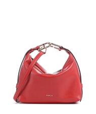 FURLA TONIE Petit sac en cuir avec bandoulière m1 rouge - Sacs pour Femme - 4