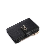 FURLA IDEA Porte-cartes en cuir avec porte-monnaie Noir - Portefeuilles Femme - 3