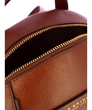 THE BRIDGE DOMITILLA Sac à dos en cuir moyen MARRON - Sacs pour Femme - 4
