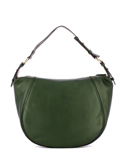 DOMITILLA sac bandouli&egrave;re hobo en cuir malachite de couleur or - Sacs pour Femme