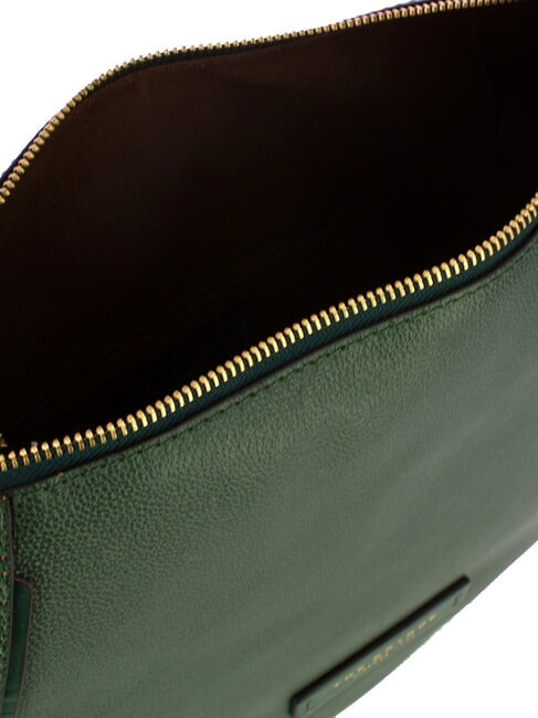 DOMITILLA sac bandouli&egrave;re hobo en cuir malachite de couleur or - Sacs pour Femme