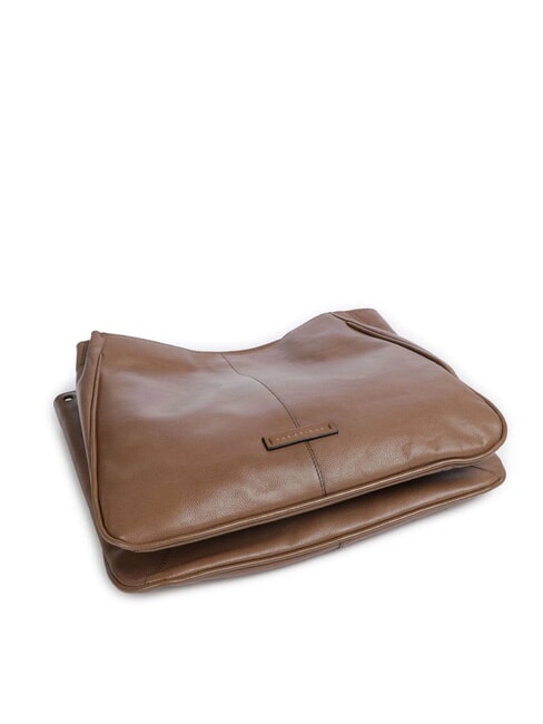 ELISABETTA Sac en cuir avec bandoulière huître ab. or - Sacs pour Femme