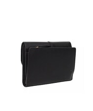 THE BRIDGE ELISABETTA Petit portefeuille en cuir black Gold - Portefeuilles Femme - 3