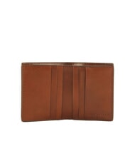 THE BRIDGE GIACOMO Porte-cartes en cuir avec rabat Marron / Ruth&eacute;nium - Portefeuilles Homme - 2