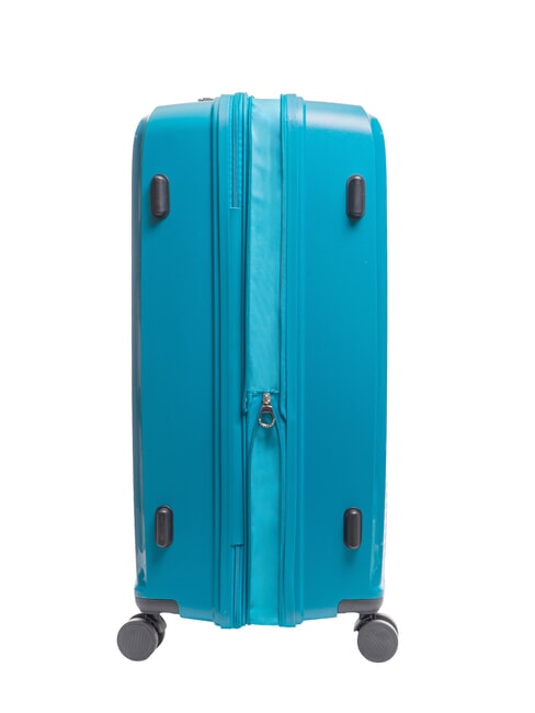 SLIDE Grand chariot extensible bleu malachite - Valises Rigides