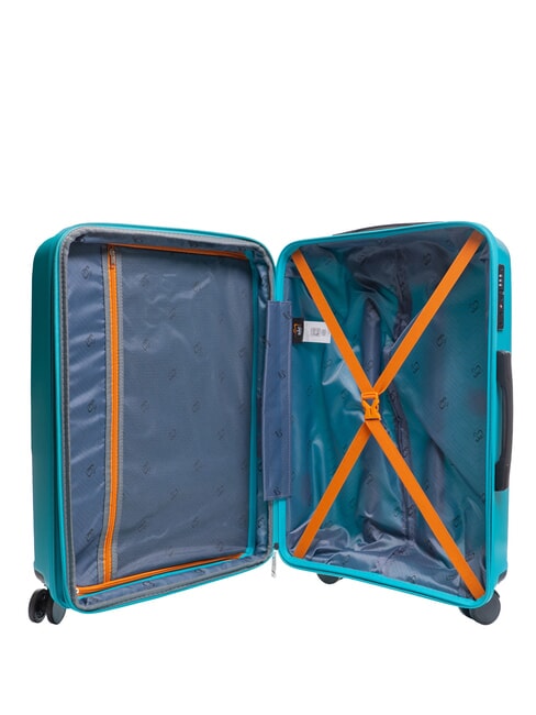 SLIDE Ensemble cabine + extensible moyen et grand, ultra-résistant menthe - Valises Rigides