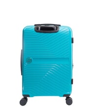 LESAC SLIDE Ensemble cabine + extensible moyen et grand, ultra-résistant menthe - Valises Rigides - 7