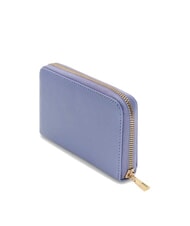GUESS LAUREL 2 Portefeuille moyen &agrave; imprim&eacute; saffiano gris bleu - Portefeuilles Femme - 3