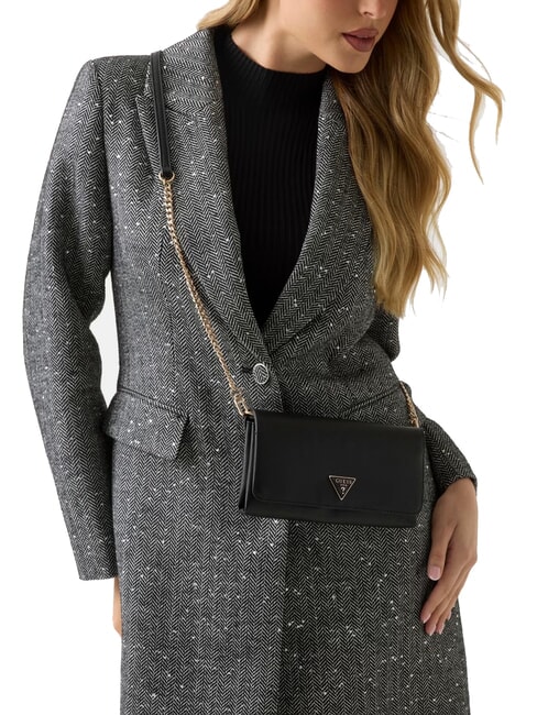 NOELLE 2 Mini pochette avec bandouli&egrave;re NOIR - Sacs pour Femme