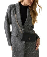 GUESS NOELLE 2 Mini pochette avec bandouli&egrave;re NOIR - Sacs pour Femme - 5