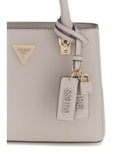 GUESS NOELLE 2 Petit sac à main avec bandoulière taupe - Sacs pour Femme - 3