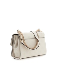 GUESS CRESIDIA II Sac &agrave; bandouli&egrave;re avec rabat logo blanc cass&eacute; - Sacs pour Femme - 2
