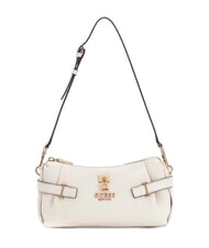 GUESS YESBA Petit sac bandoulière avec breloque OFFWHITE - Sacs pour Femme - 3