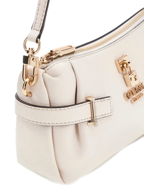 YESBA Petit sac bandoulière avec breloque OFFWHITE - Sacs pour Femme