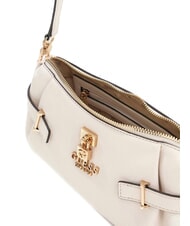 GUESS YESBA Petit sac bandoulière avec breloque OFFWHITE - Sacs pour Femme - 5