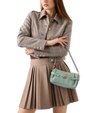 GUESS YESBA Petit sac bandoulière avec breloque sauge de lumière - Sacs pour Femme - 5